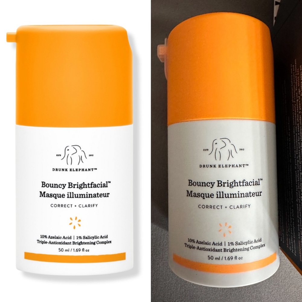 NWT DRUNK ELEPHANT Bouncy Brightfacial Brightening Mask